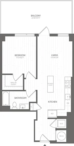 Floor plan A13