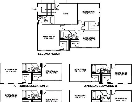 Tyler Floorplan Options