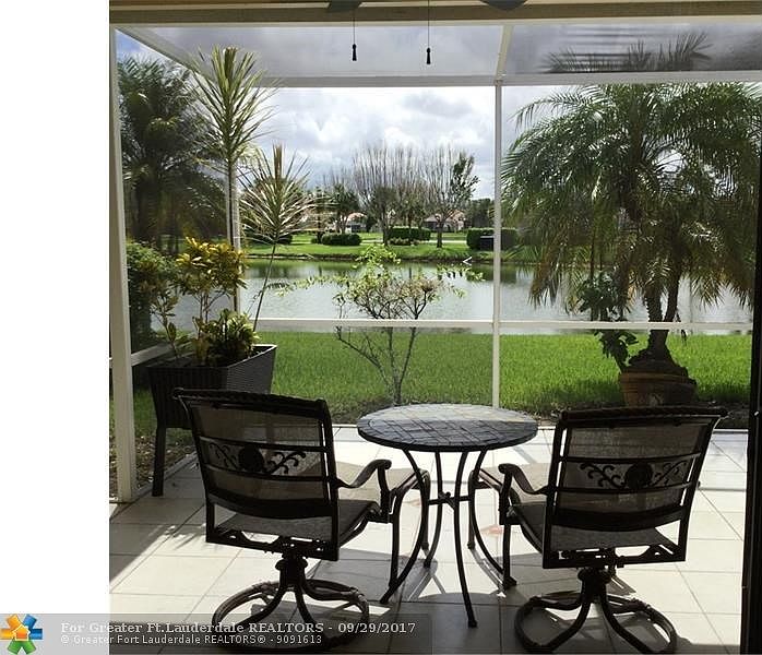 Highly desirable Lakeview with tiled screened patio