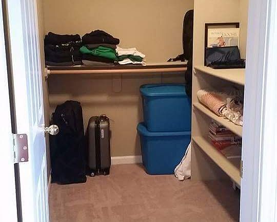 Downstairs Closet