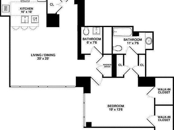 2nd image of 322 W 57th St APT 22A