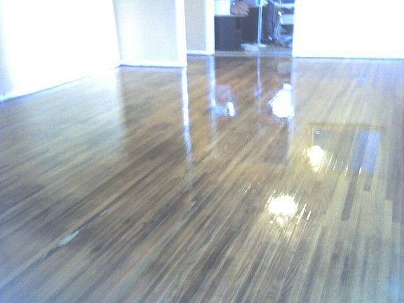 original wood floors finished