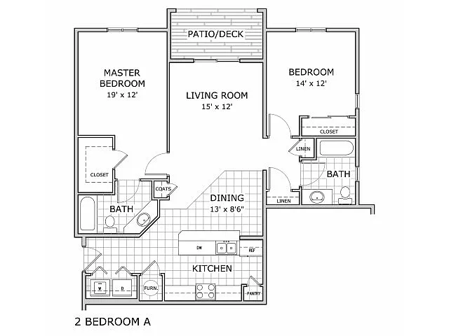 Floor plan Marie 1