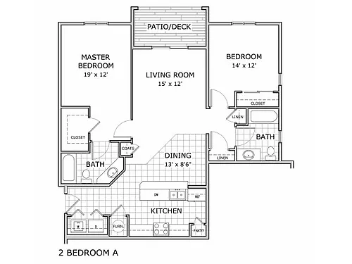 Floor plan Marie 1