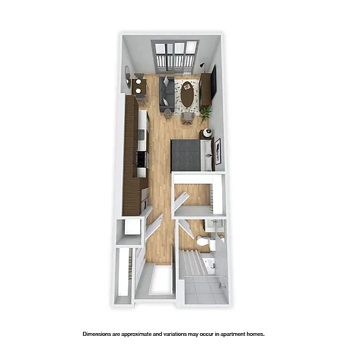Floor plan Burke Affordable