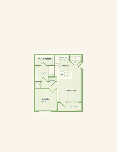 Floor plan The Brazos (A0)