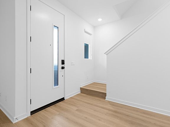 First floor through front door