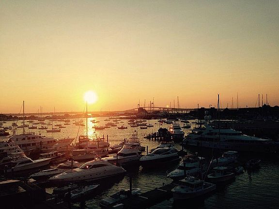 View from rooftop deck