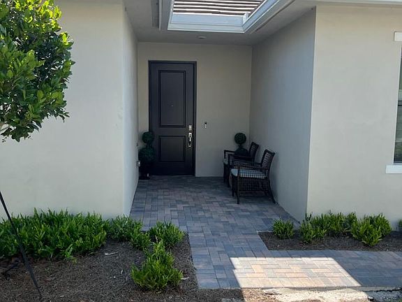 Front entrance of the Villa