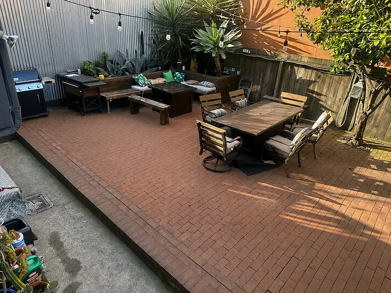 Shared backyard