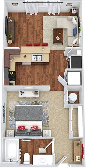 Floor plan Autry