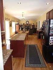 Long view from kitchen into Family Room