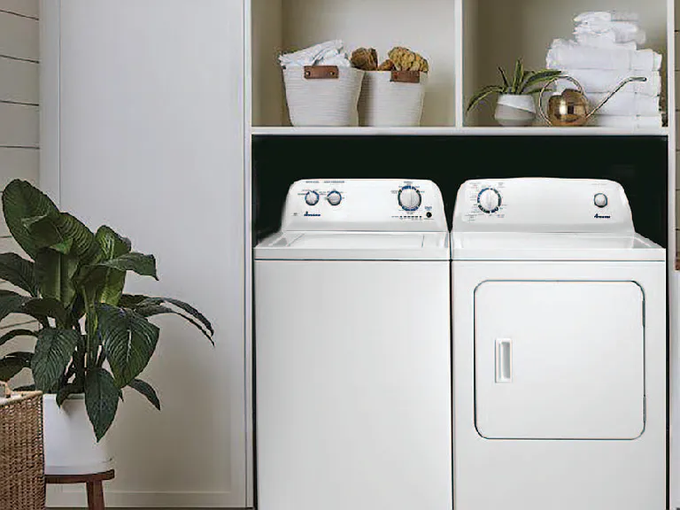 A laundry right in the place where you want it at home.