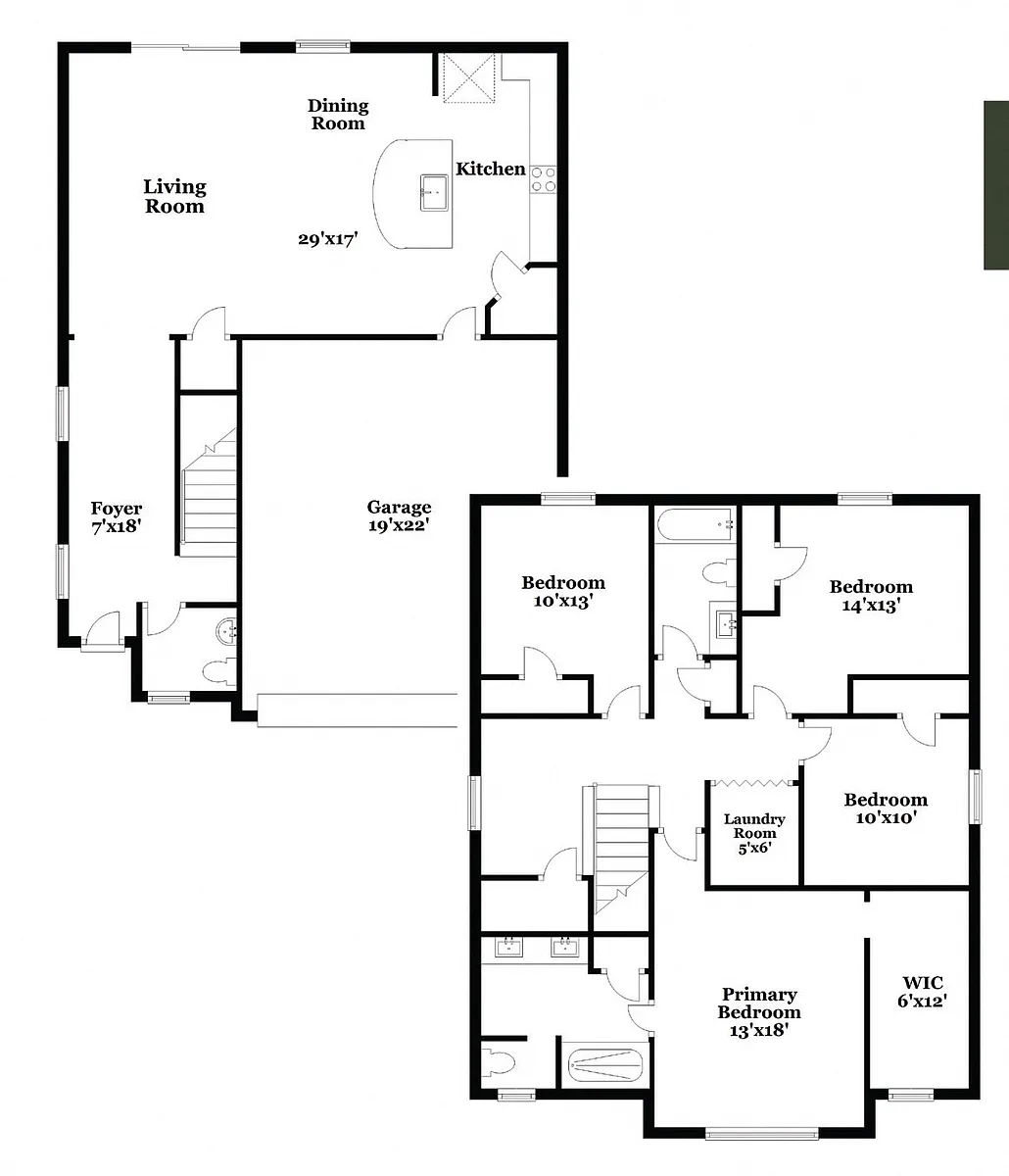 Floor plan The St. Johns
