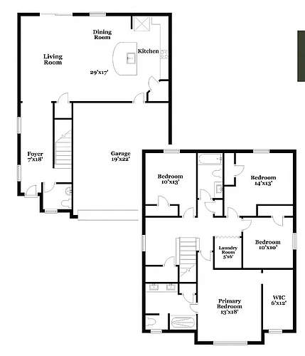Floor plan The St. Johns