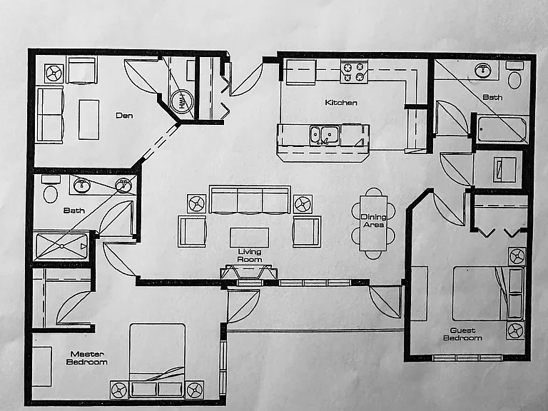 Floor Plan Unit 312
