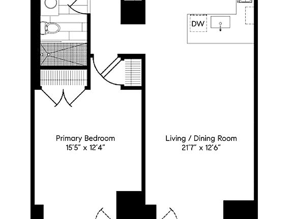 2nd image of 247 W 46th St APT 406