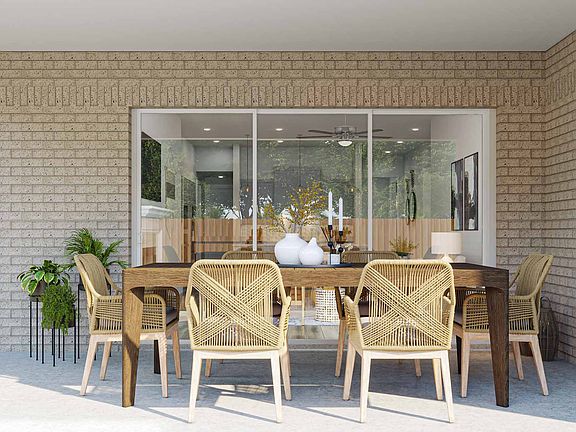 Cistern Plan Representative Image Opt. Glass Sliders at Great Room