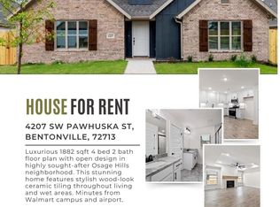 4207 SW Pawhuska St, Bentonville, AR 72713