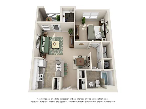 Floor plan The Alabama