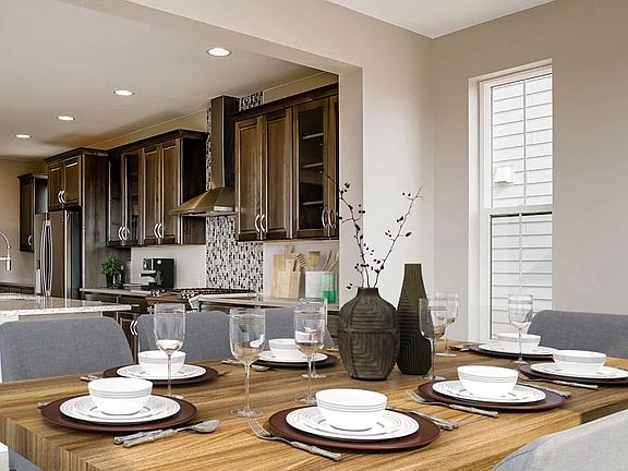 Embark Dining Kitchen - Virtually Staged