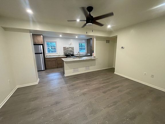 Family Room and Kitchen