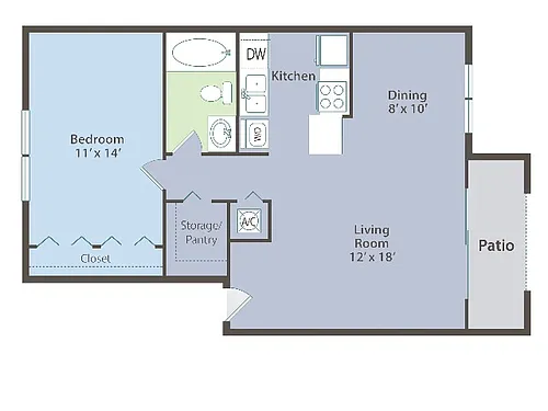 Floor plan A2