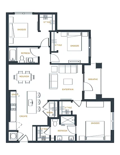 Floor plan C1