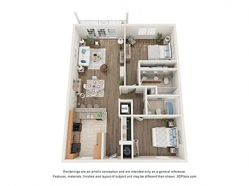 Floor plan B2-The Islamorada