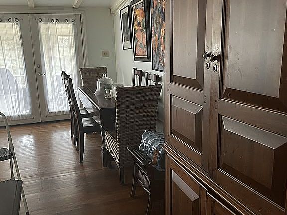 View from the kitchen 