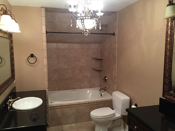 Bath with Jacuzzi tub