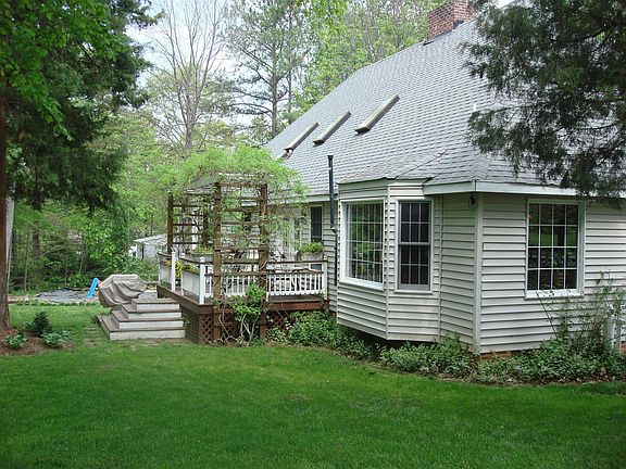 Back yard- side view