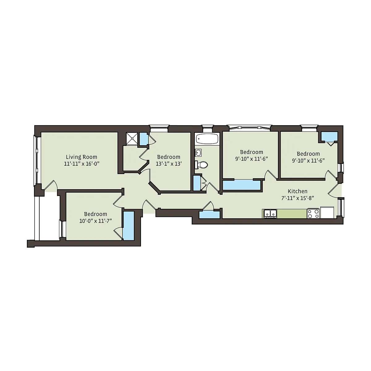 Floor plan 5335-4bC