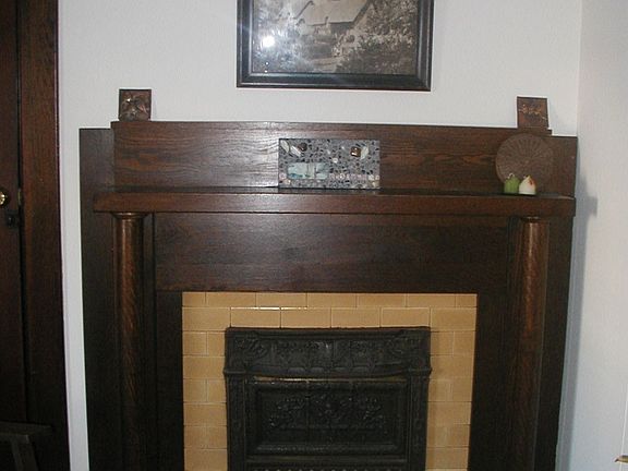 Fireplace in Bedroom 1