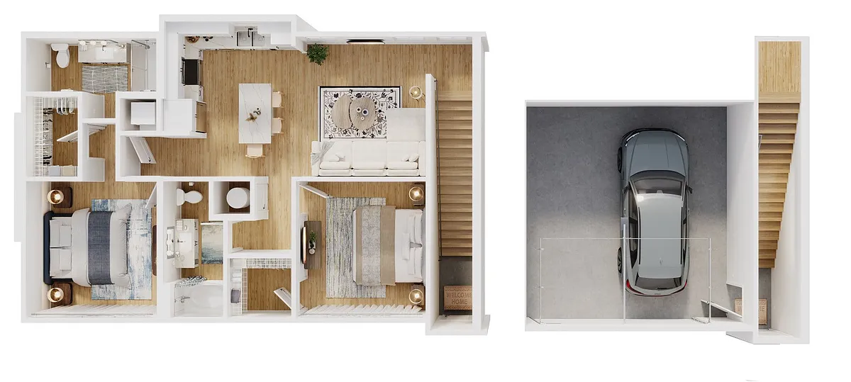 Floor plan Cypress Grove