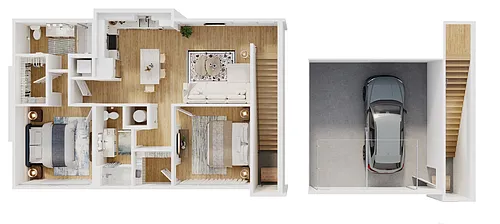 Floor plan Cypress Grove