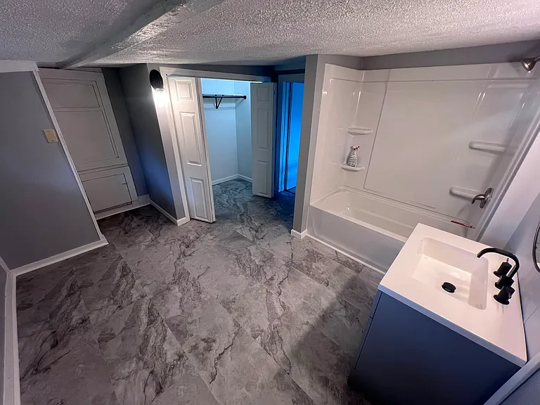 Bathroom totally remodeled