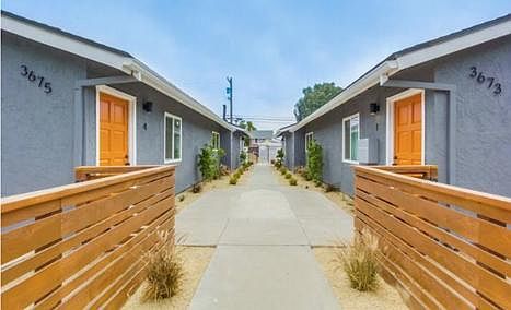 Side by side duplexes in a quiet community. #4 is the front unit on the left. Neighbors in other units are all quiet and respectful.