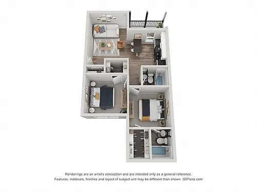 Floor plan B1