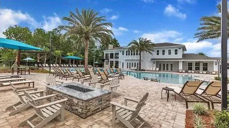 Amenities Center gas fire pit