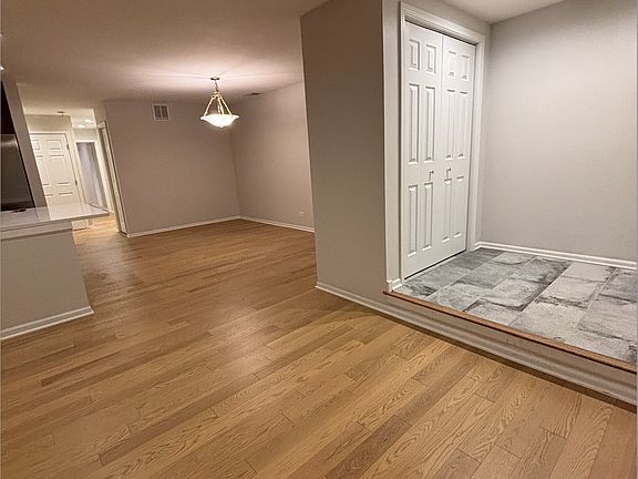 living room, dining and entry