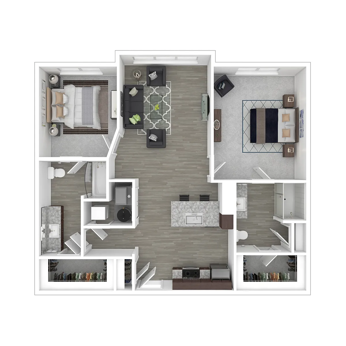 Floor plan B1