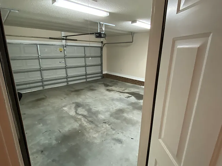 Two car attached garage