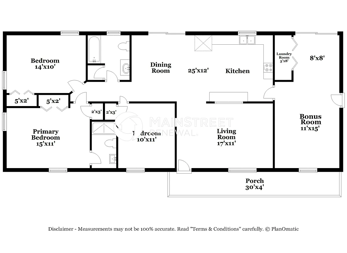Floor Plan - 4872 Shasta Dr