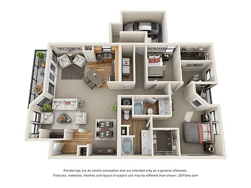 Floor plan Hollyberry - B4