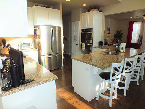 Kitchen with built-in range