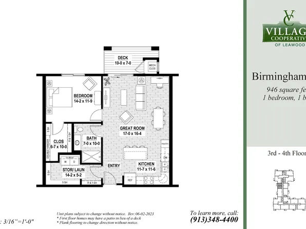 Birmingham - Rev Plan, Village Cooperative of Leawood (Active Adults 55+)