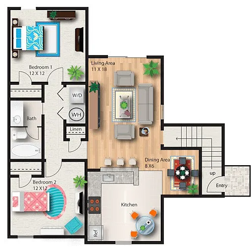 Floor plan Palm