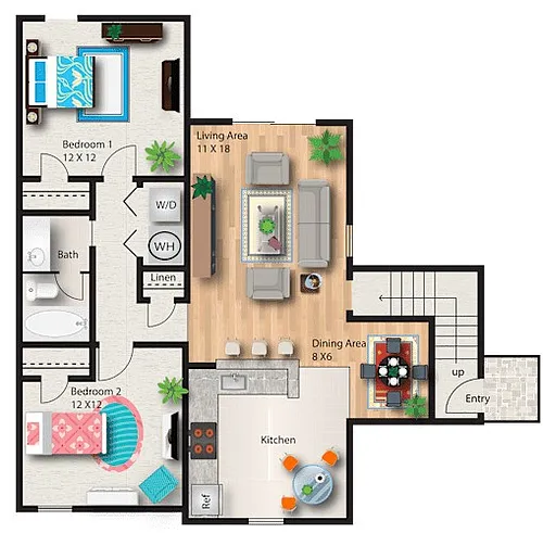 Floor plan Palm