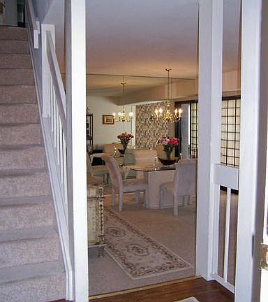 Wood Floor at Foyer Entry